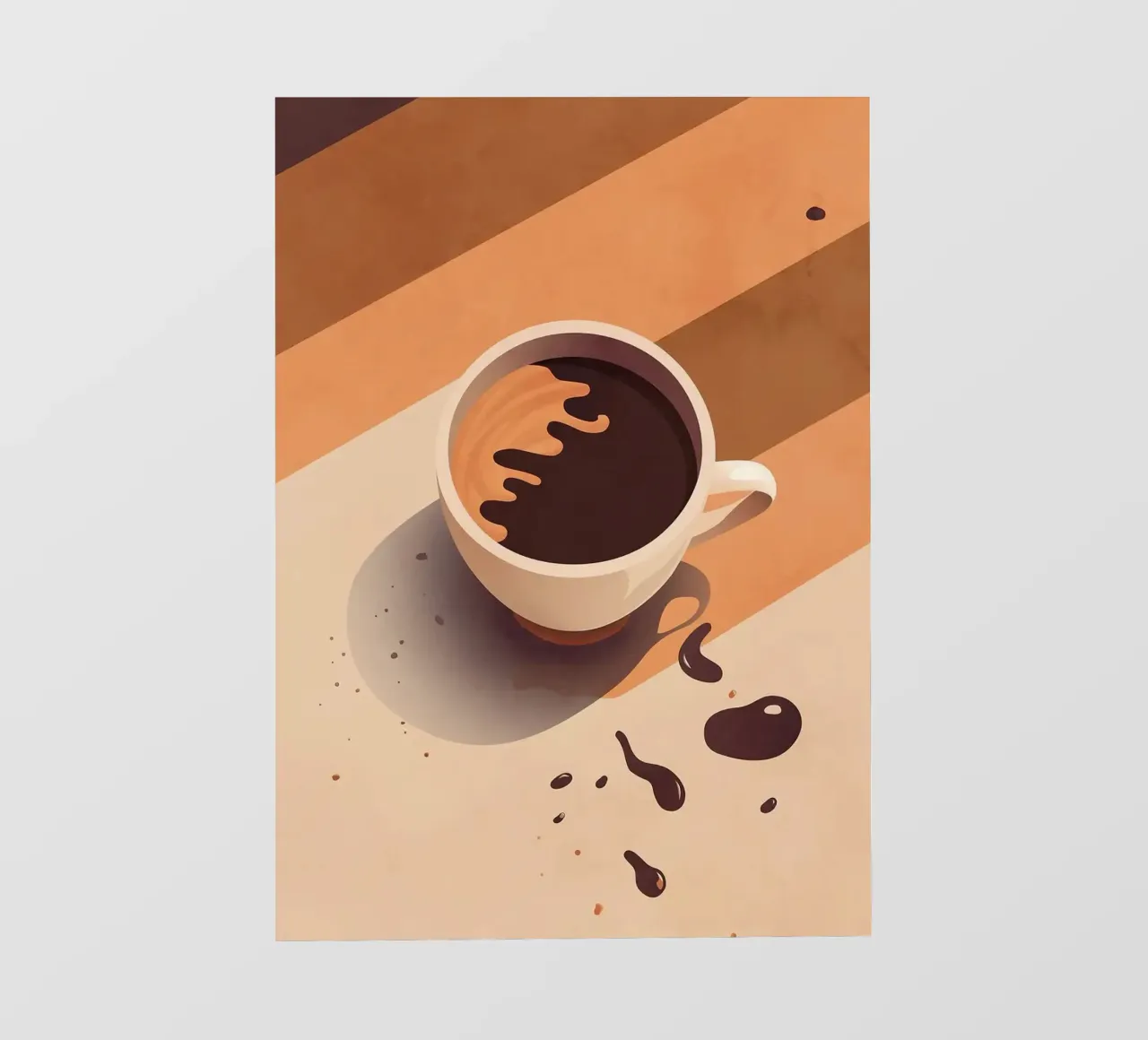 tazza da caffè telo in pvc da Jonathan R NASH