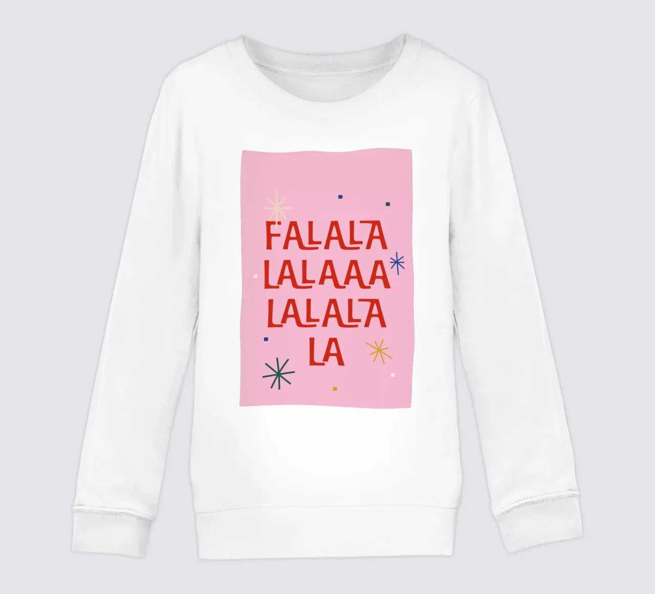 Fa La La La kids sweatshirt by The Native State