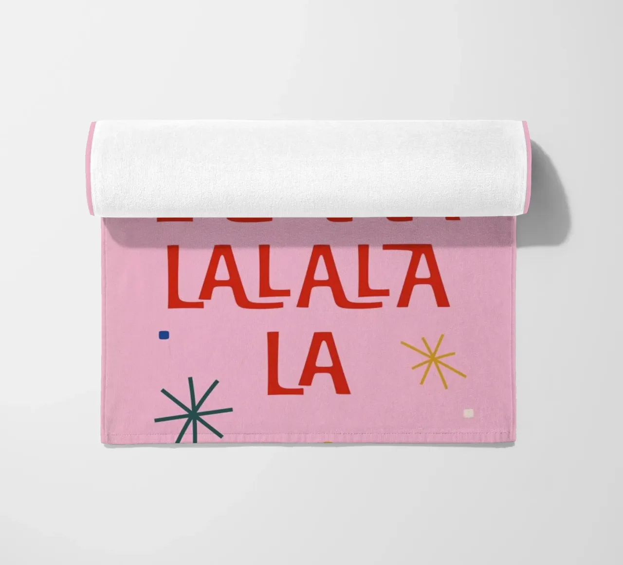 Fa La La La beach towel by The Native State