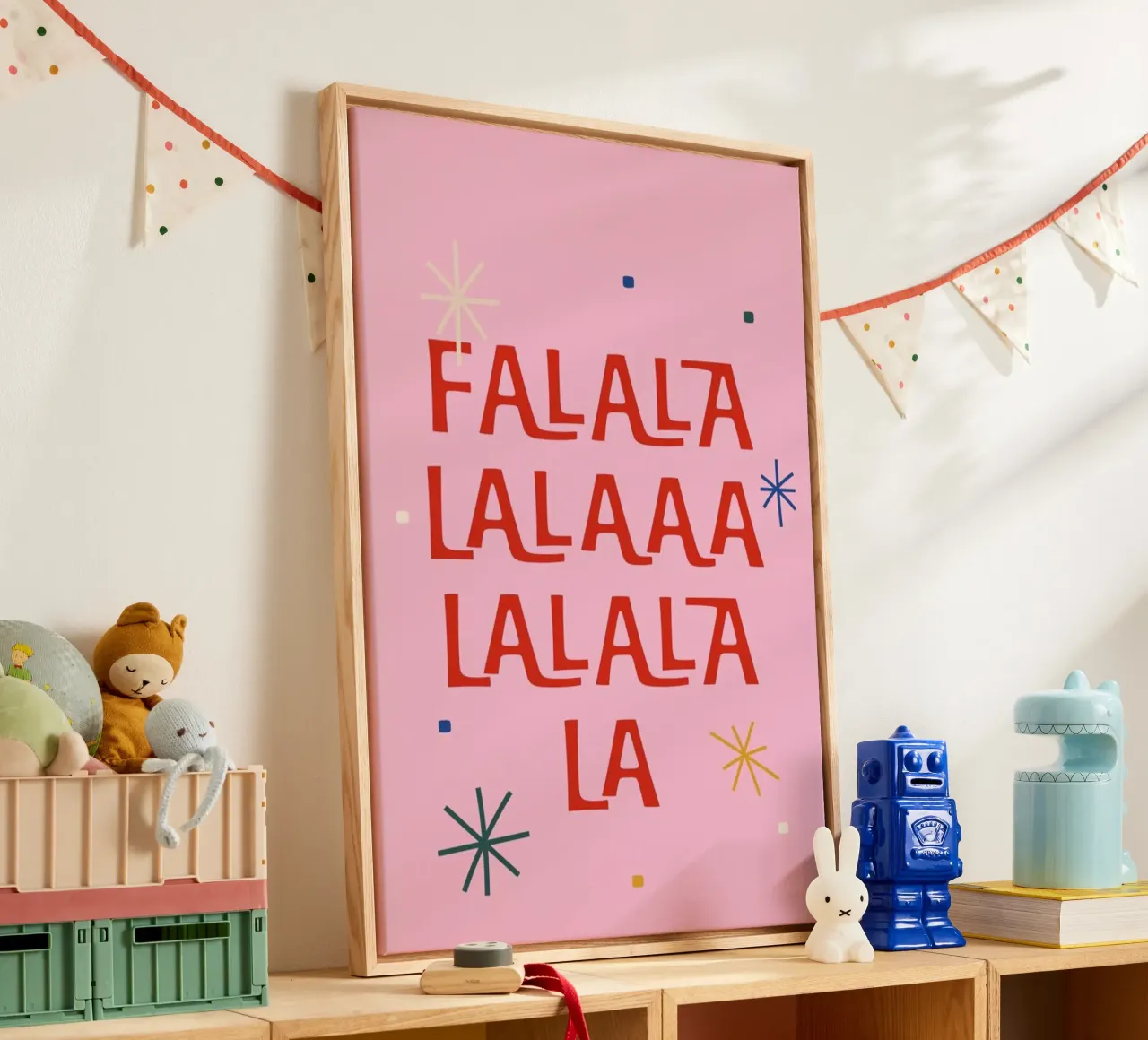Fa La La La canvas by The Native State