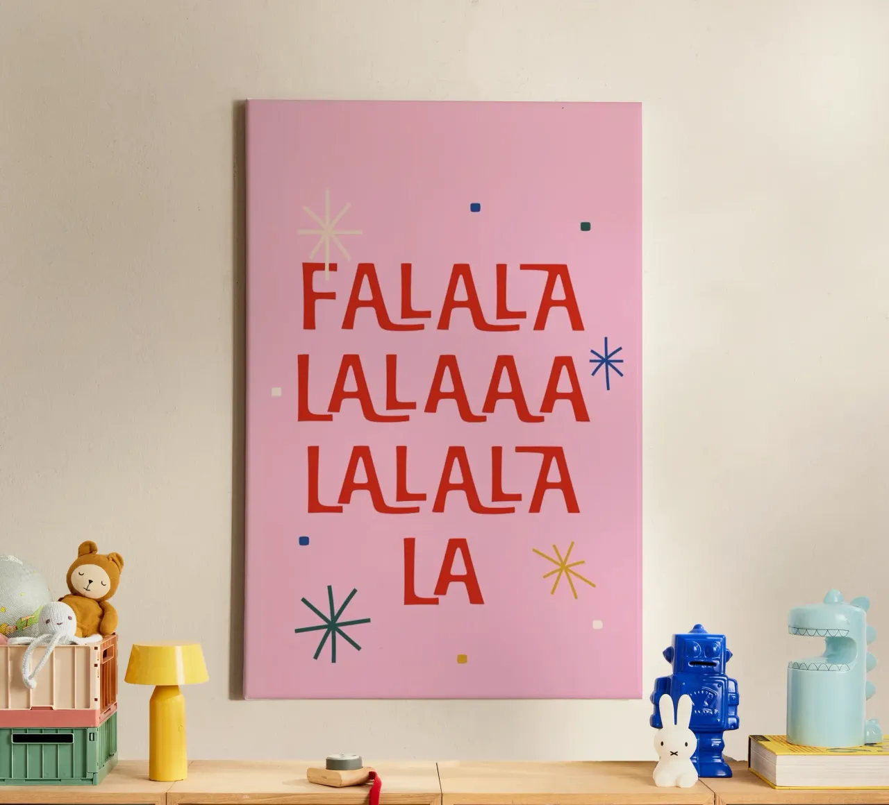 Fa La La La canvas by The Native State