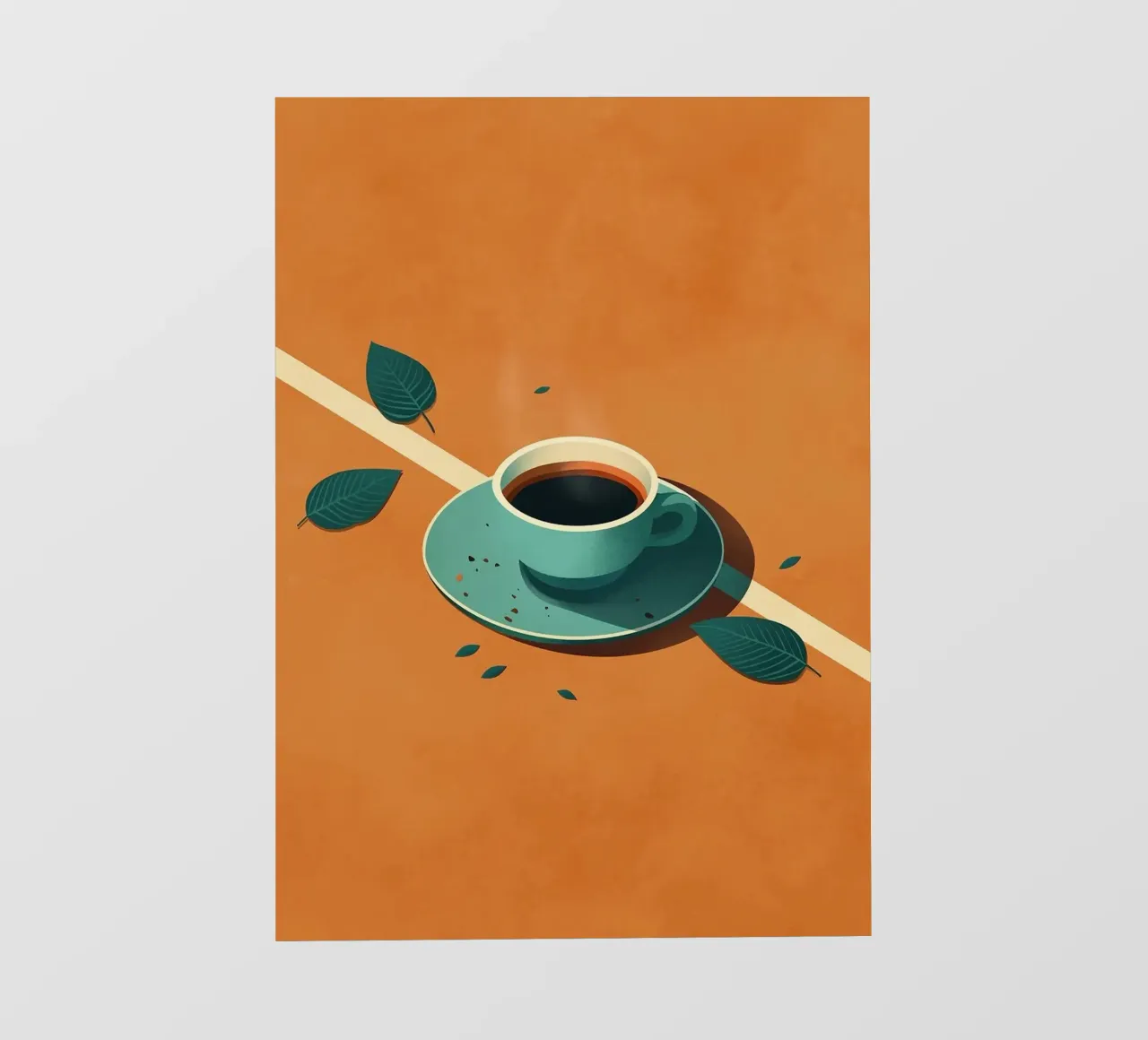 tazza da caffè telo in pvc da Jonathan R NASH