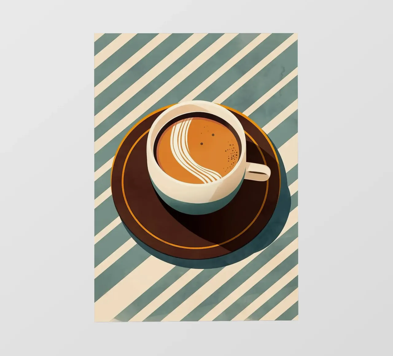 tazza da caffè telo in pvc da Jonathan R NASH