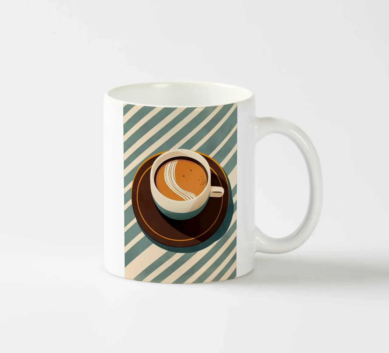 coffee cup ceramic mug by Jonathan R NASH
