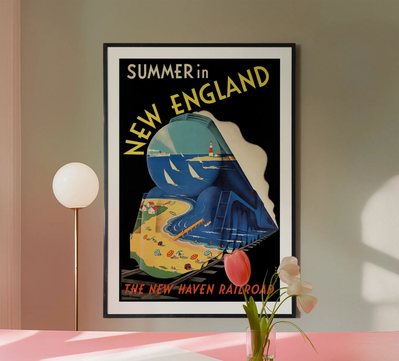 l'été en nouvelle-angleterre poster de Christineshop