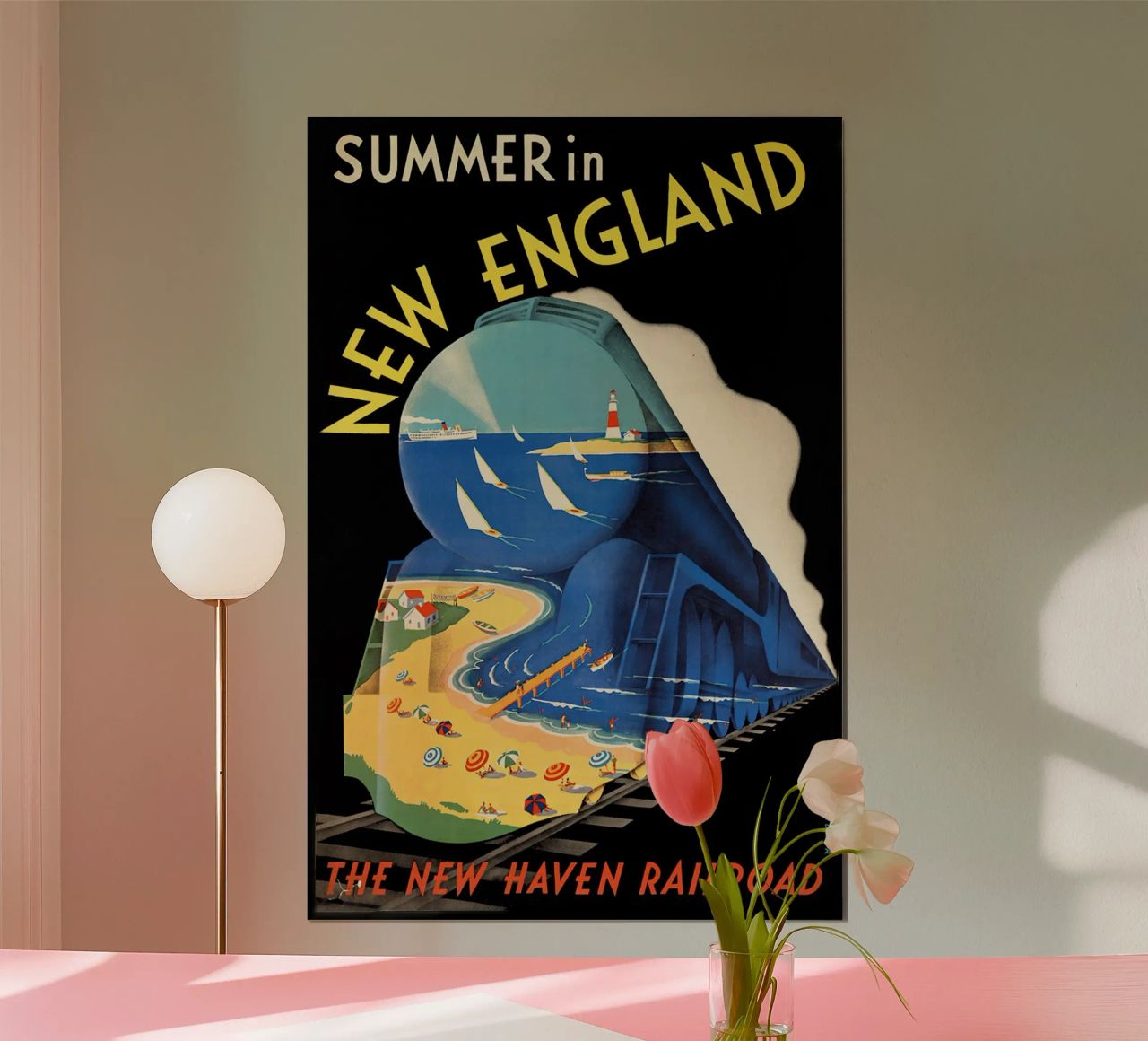 l'été en nouvelle-angleterre poster de Christineshop