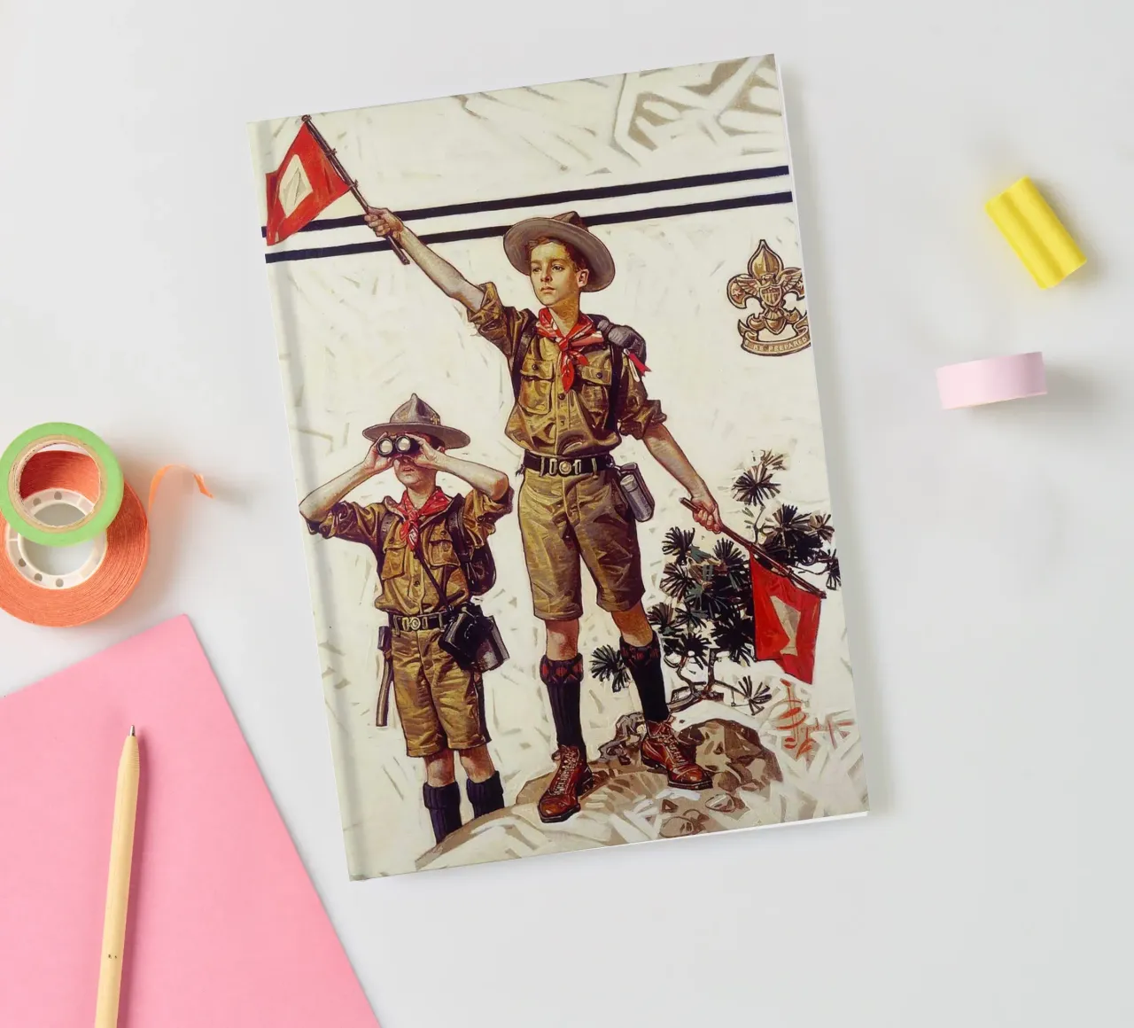 JCL 004 notebook by JC Leyendecker