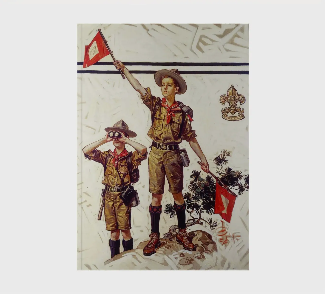 JCL 004 notebook by JC Leyendecker