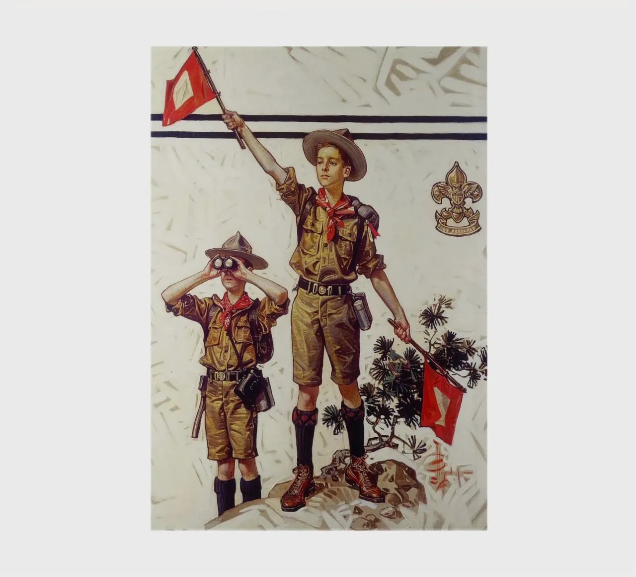 JCL 004 notebook by JC Leyendecker