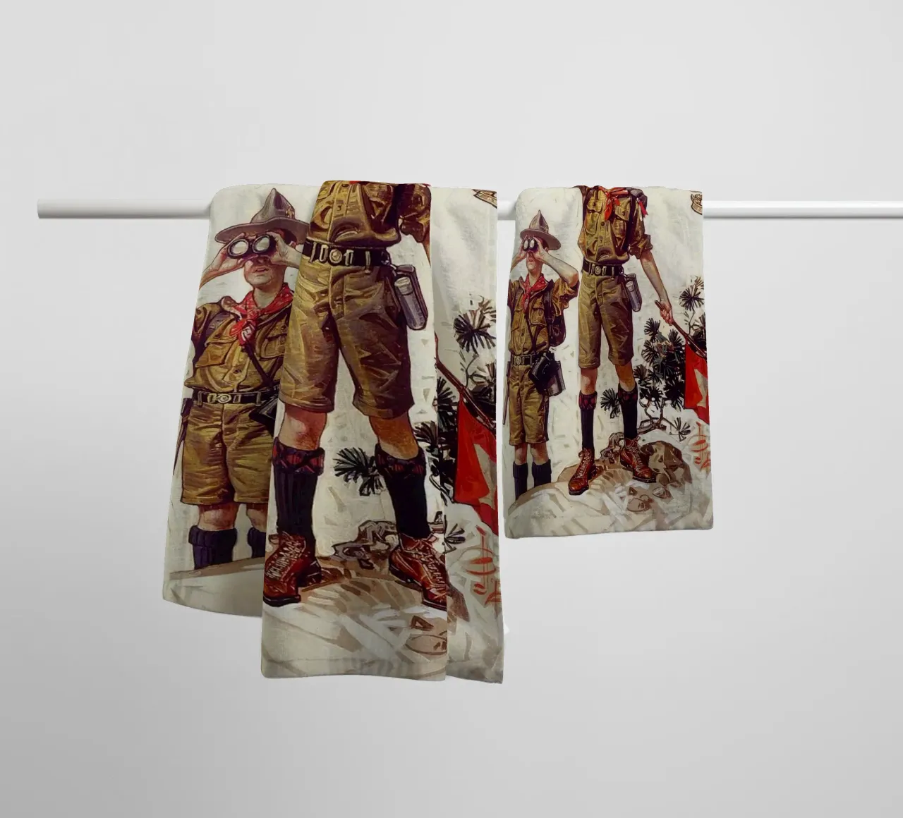 JCL 004 towel by JC Leyendecker