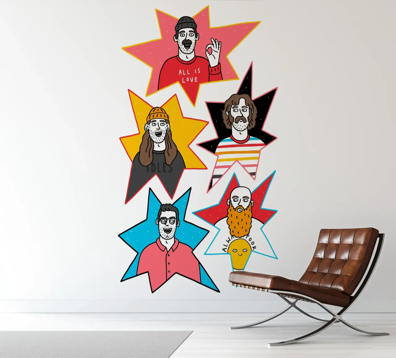 Idles fotobehang van Gladysrg