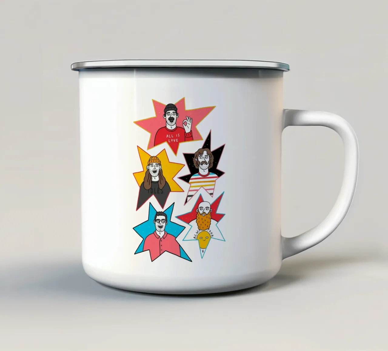 Idles tazza in smalto da Gladysrg