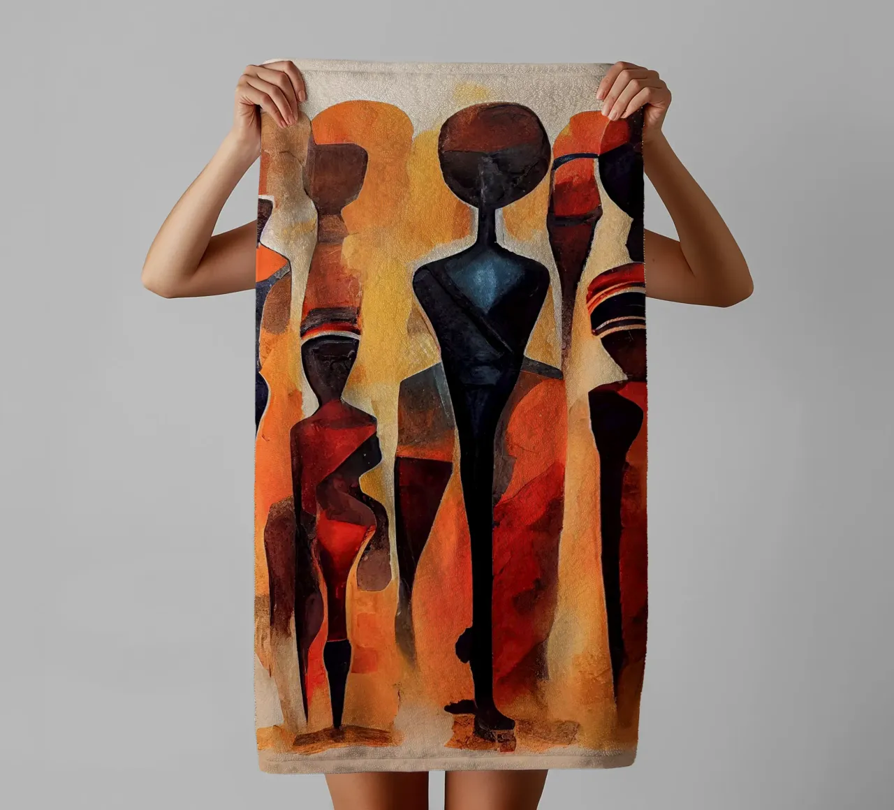 Africa towel by Imagine