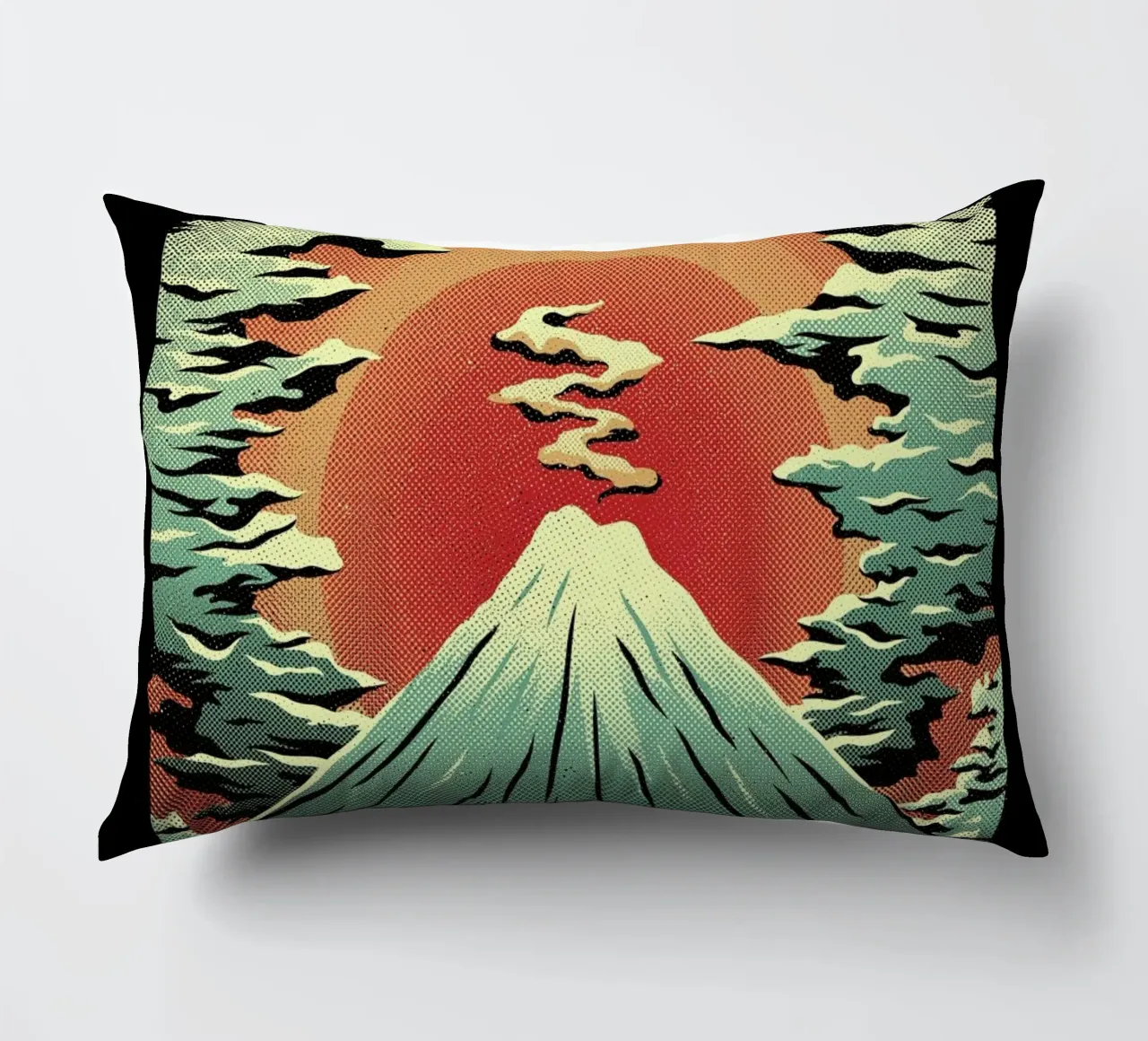 Mount Fuji cuscino da Tobe Fonseca