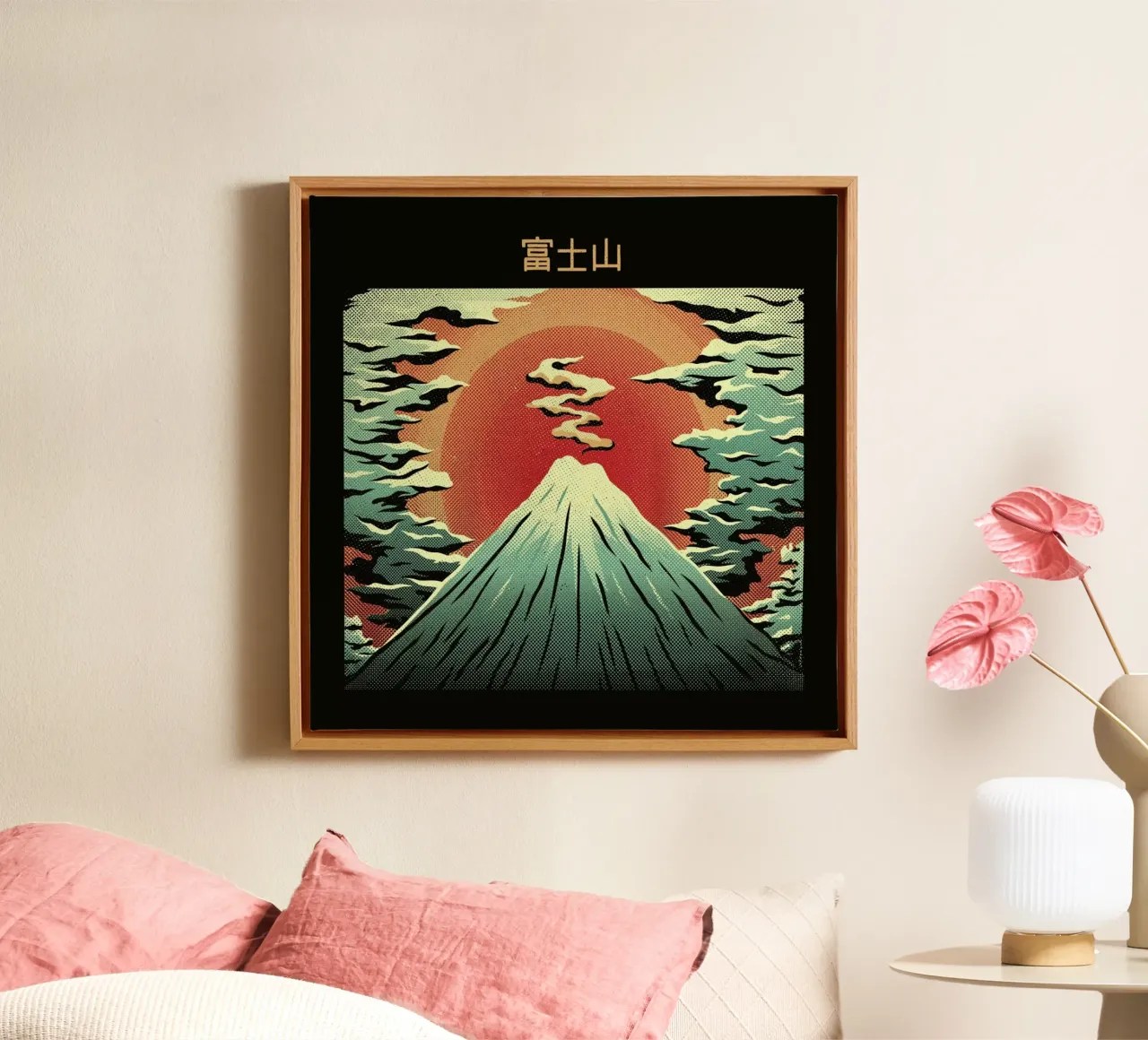 Mount Fuji Leinwand von Tobe Fonseca