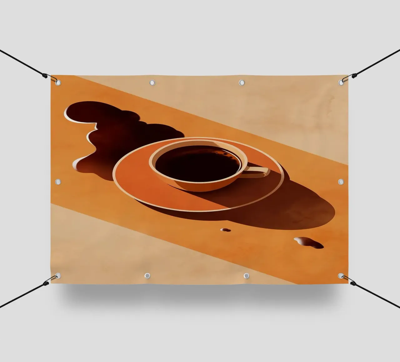 tazza da caffè telo in pvc da Jonathan R NASH