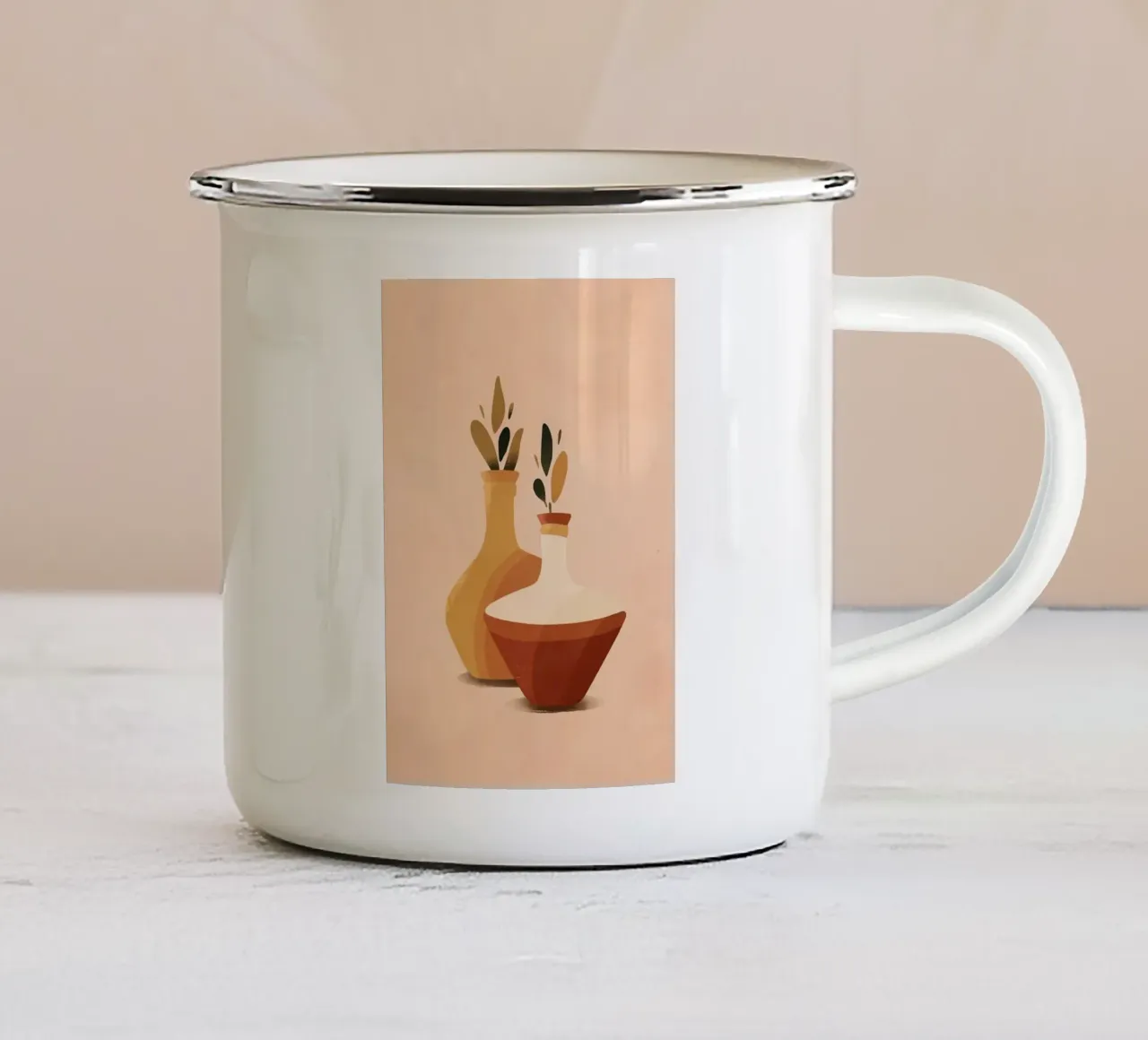 vasi tazza in smalto da Jonathan R NASH