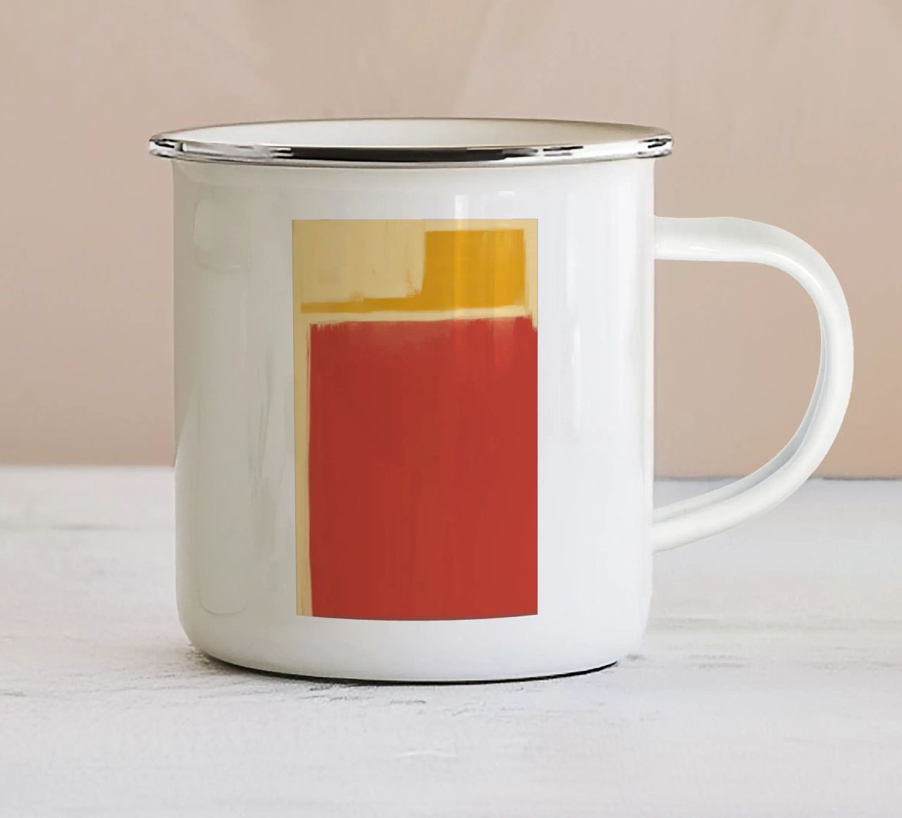 Caldo solido minimo tazza in smalto da Little Dean