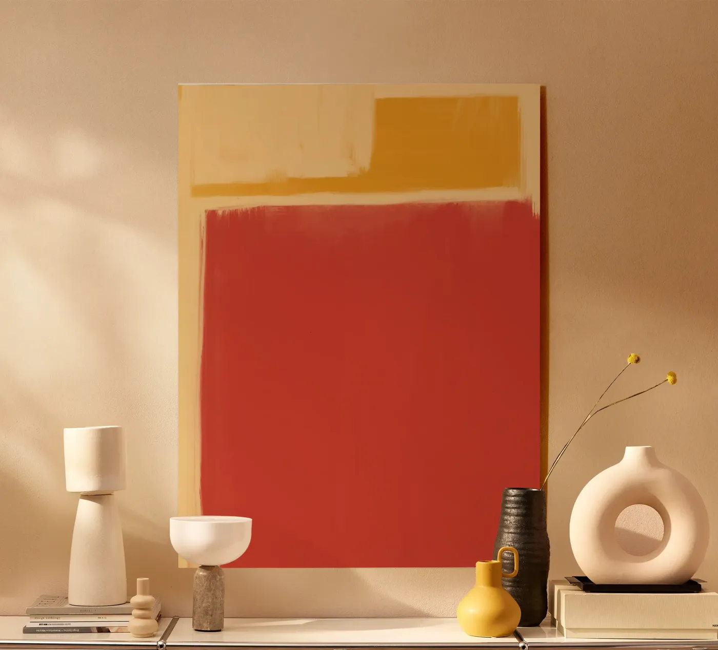 Minimal solid warm plexiglass da Little Dean