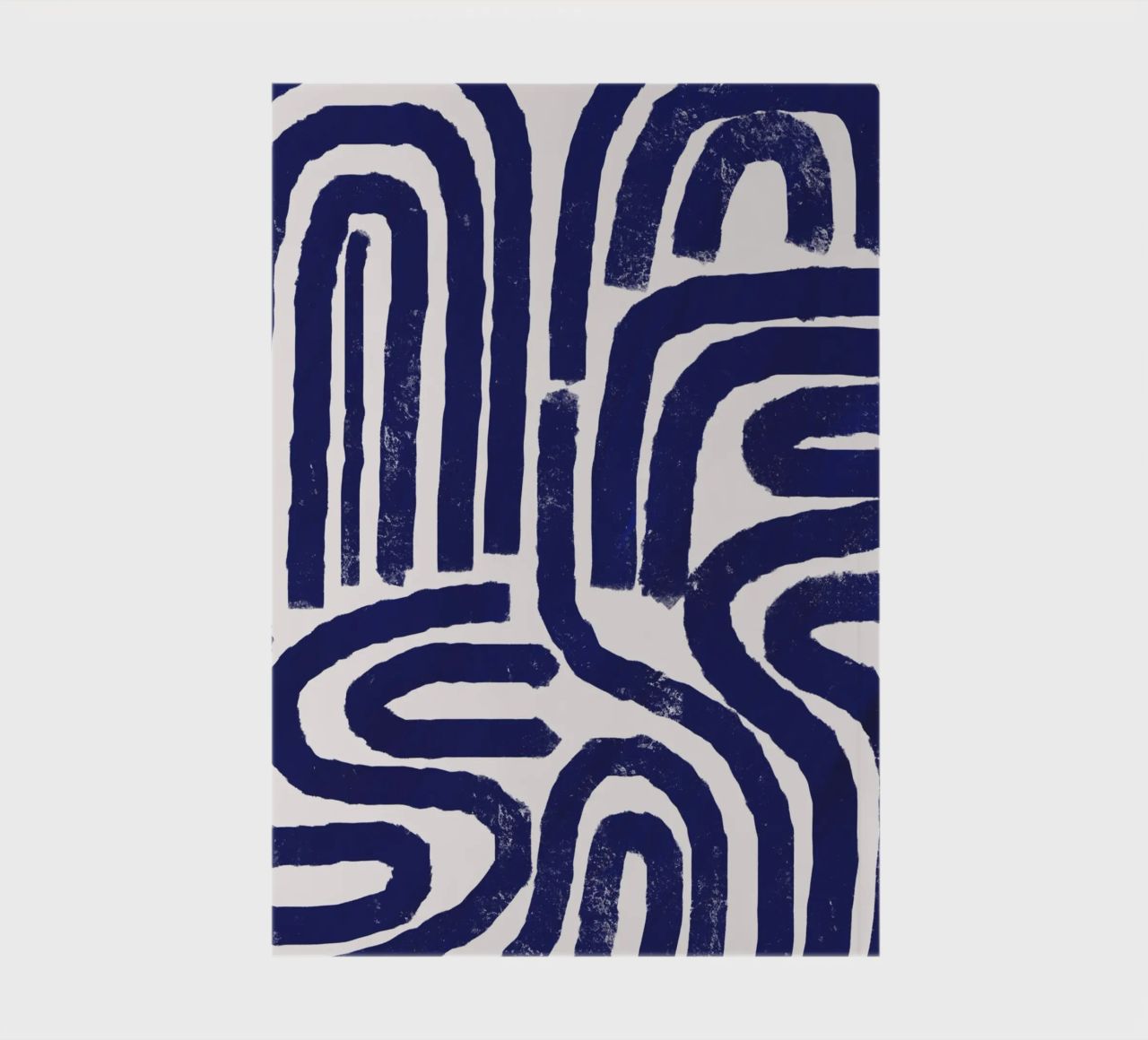 Rusty line pattern notebook by Little Dean