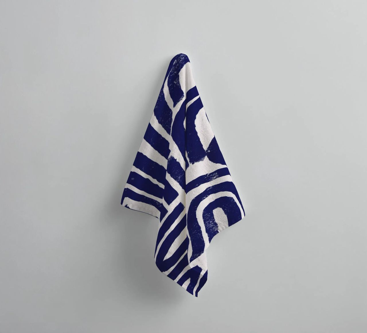 Rusty line pattern towel by Little Dean