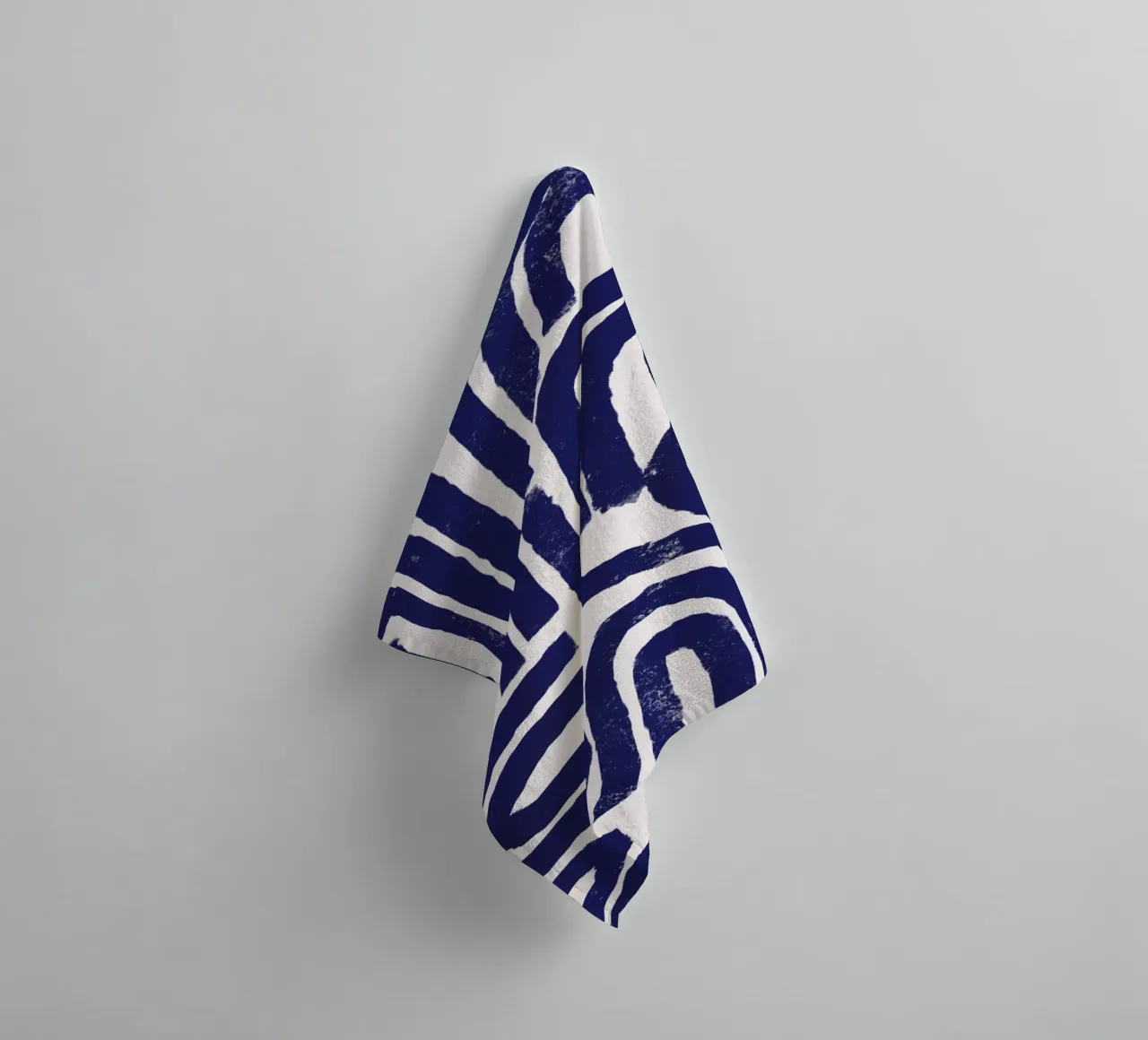Motif de lignes rouillées serviette de bain de Little Dean