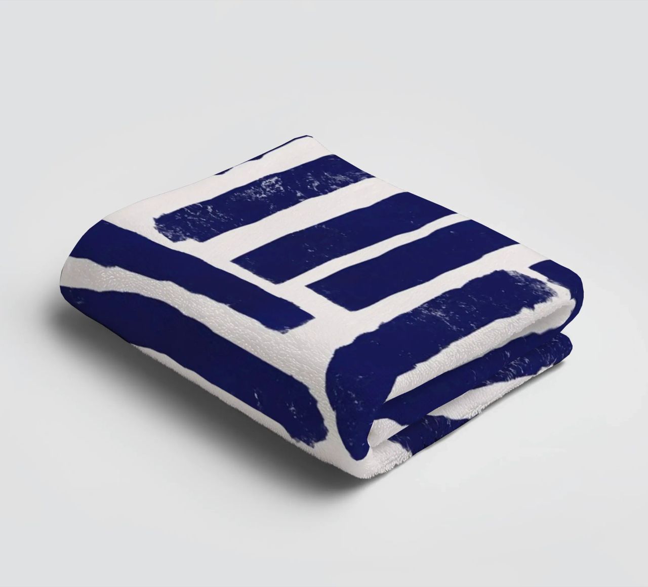 Rusty line pattern towel by Little Dean