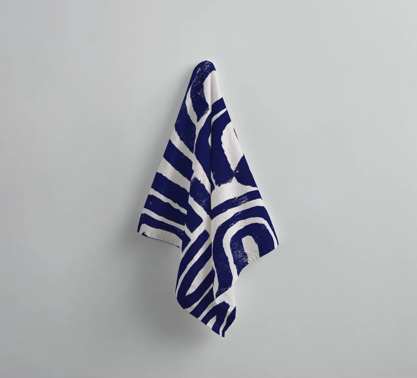 Rusty line pattern towel by Little Dean