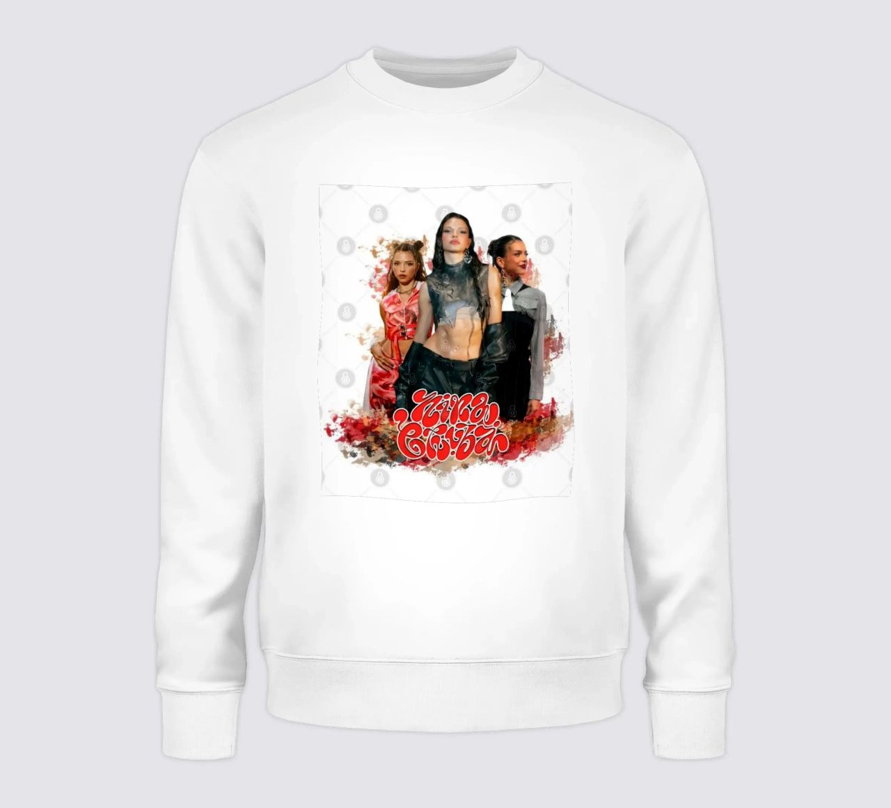 Rote Schrift Chuba Sweatshirt von Vintage explorer
