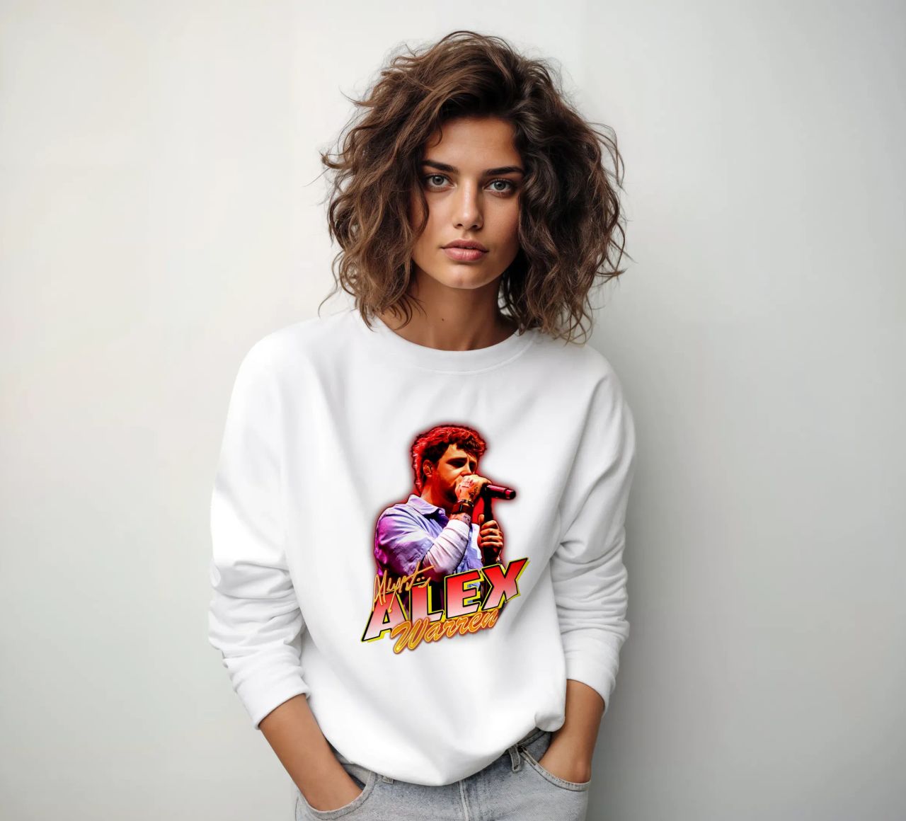 Estilo vintage Alex Warren sudadera de Rigour Std