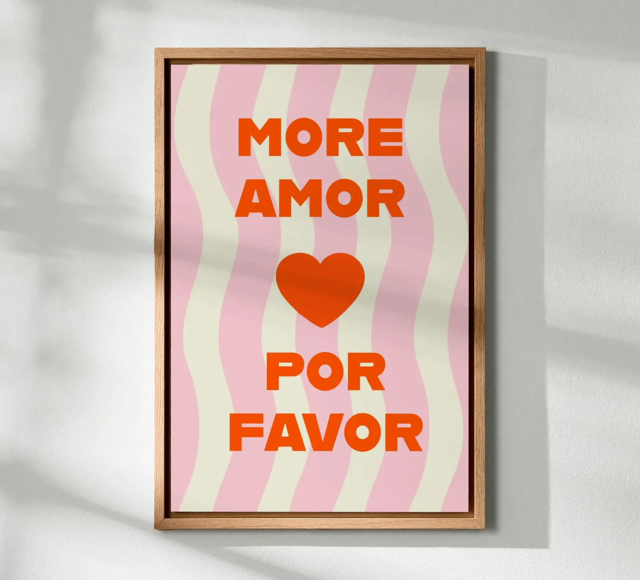 MORE AMOR POR FAVOR toile de STUDIO 4H37