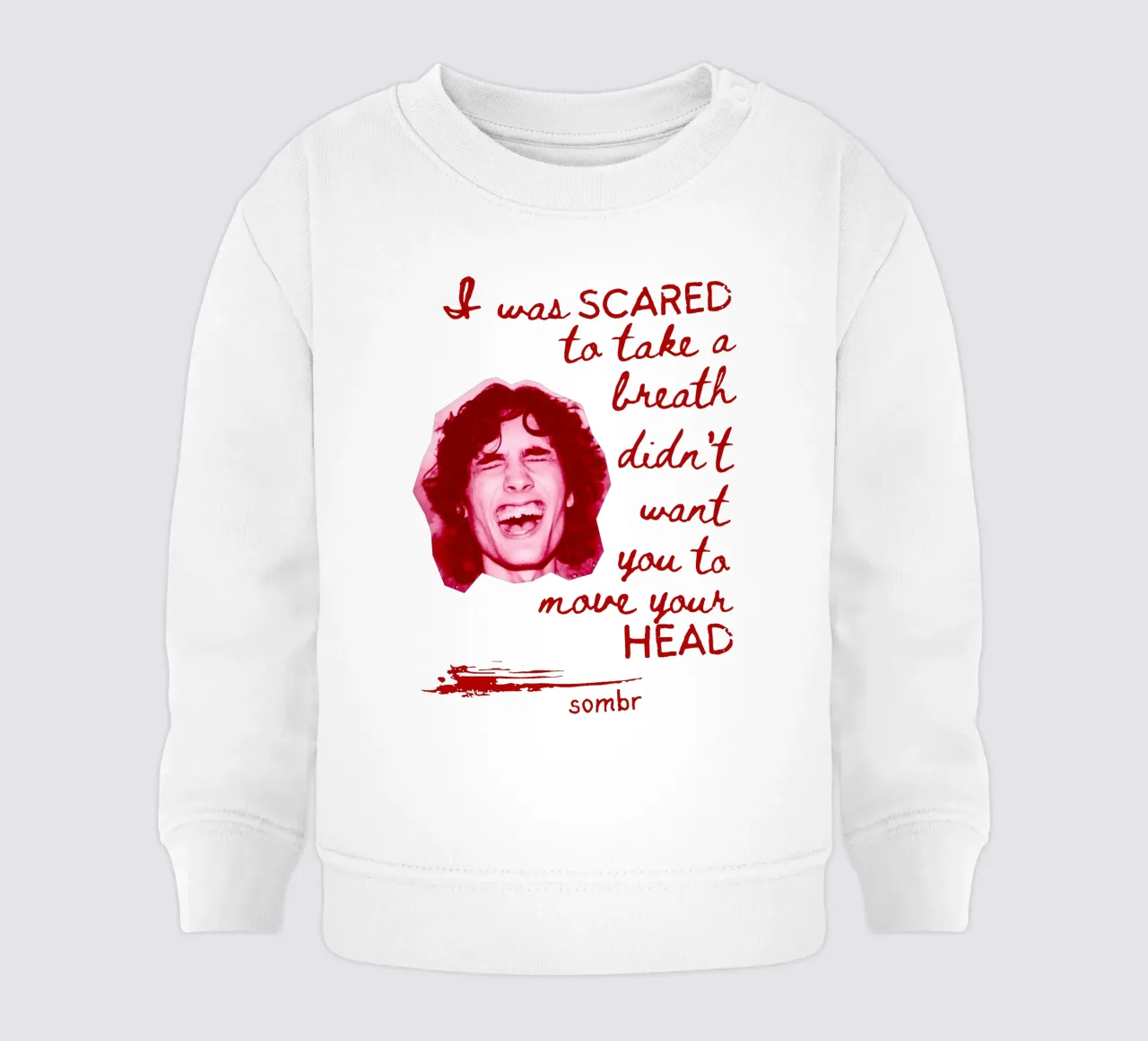 Testi d'epoca Cantante Britpop anni '90 felpa neonato da https://www.juniqe.com/uk/shop/Henndraws