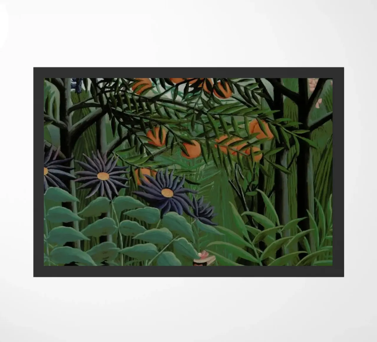 Rousseau - Woman Walking in an Exotic Forest zerbino da ARTOTHEK