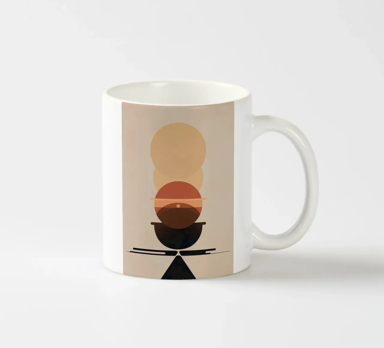 forme geometriche tazza in ceramica da Jonathan R NASH
