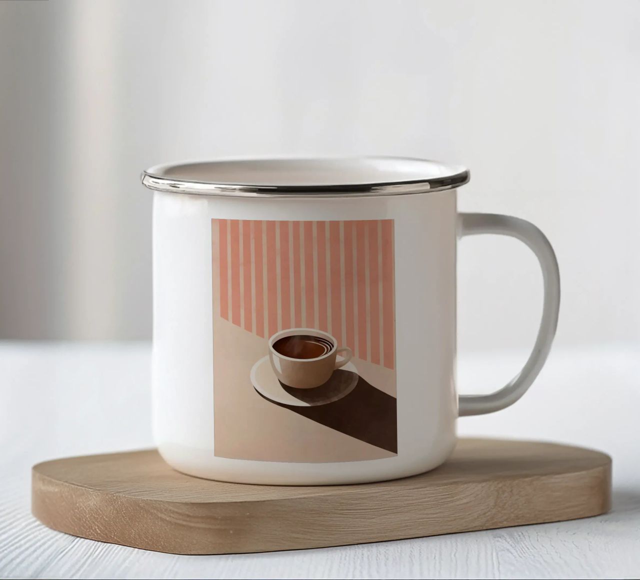 tazza da caffè tazza in smalto da Jonathan R NASH