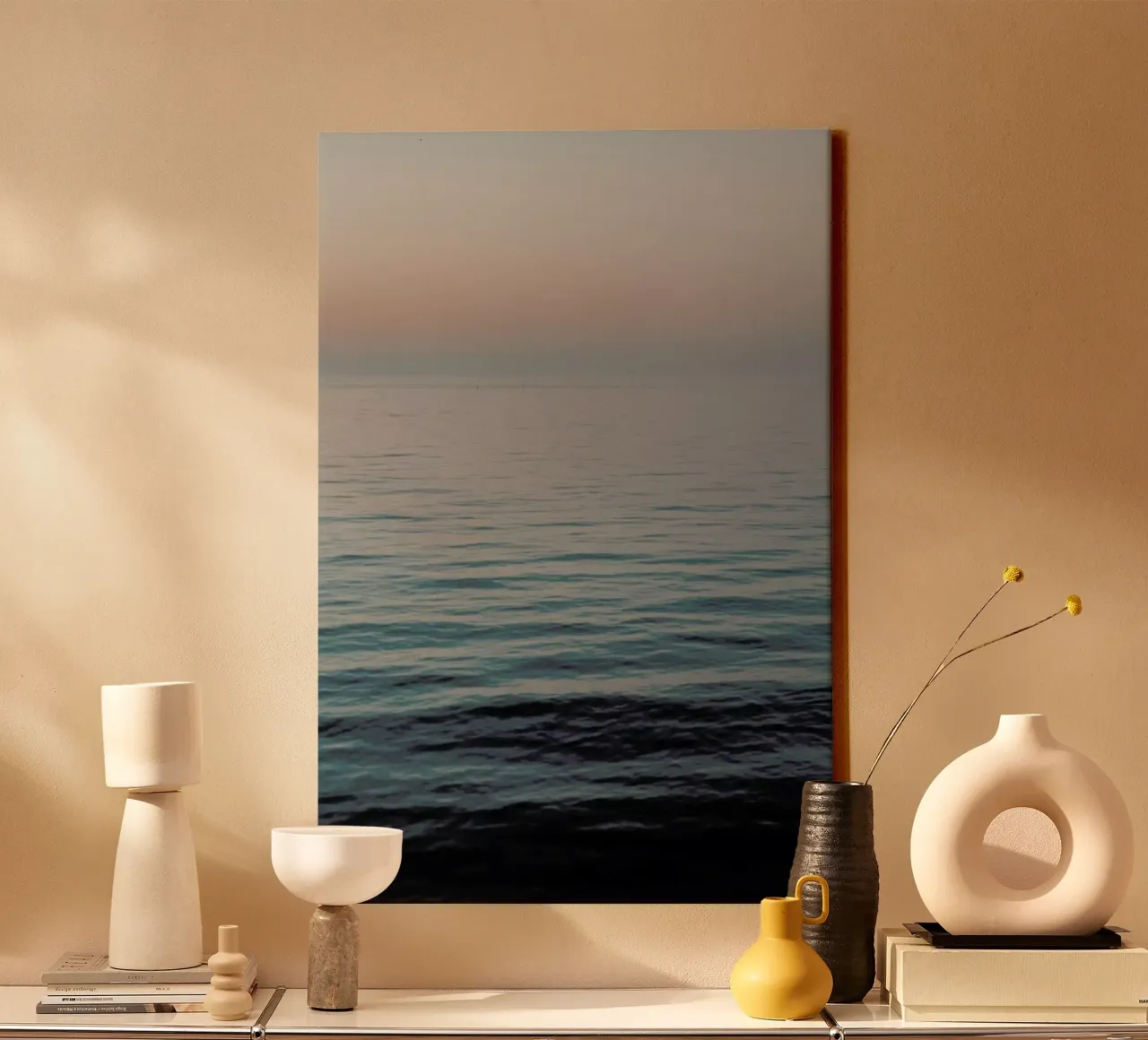 Hazy Water tela con Cornice a cassetta da Sebastian Hilgetag