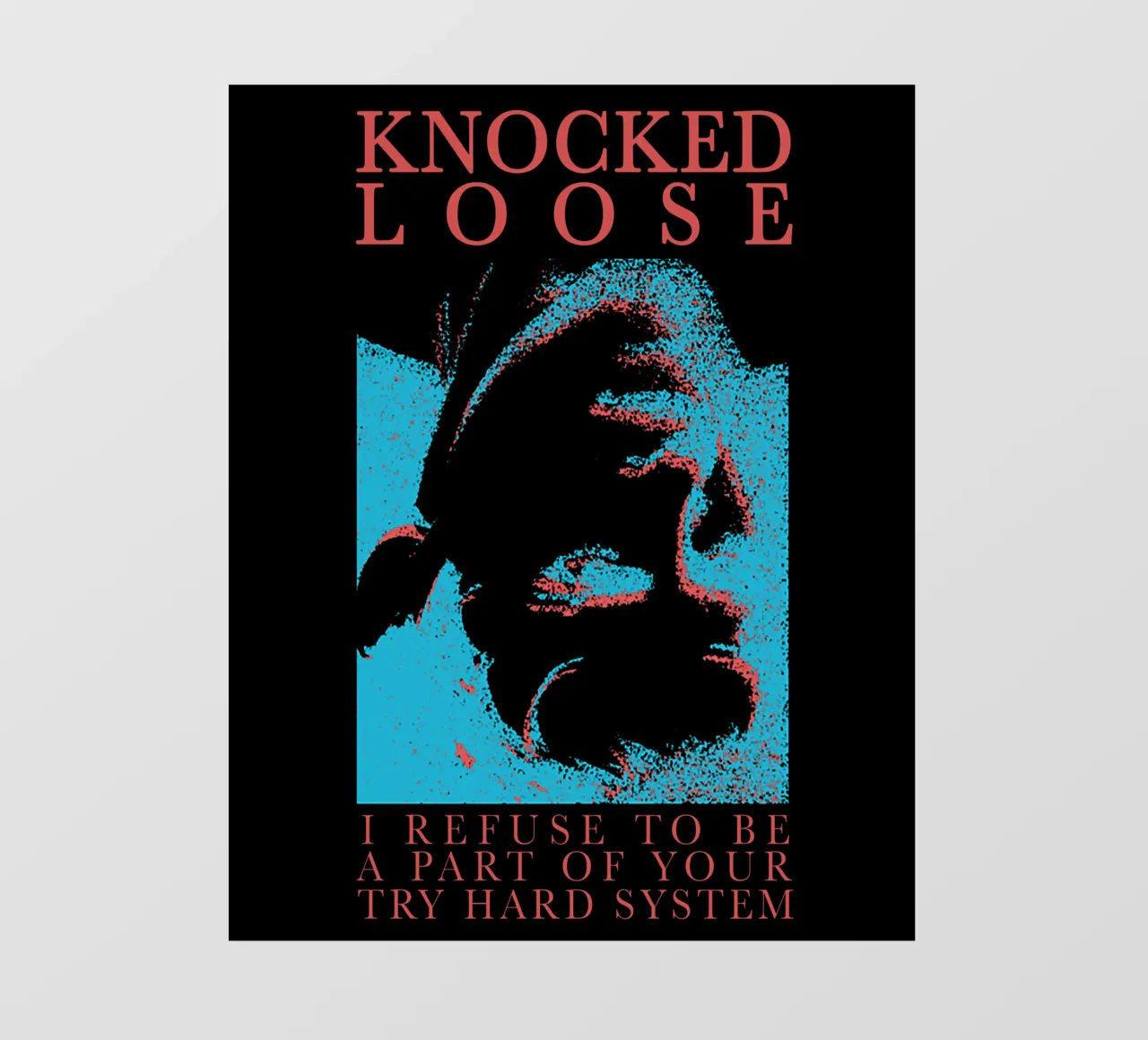 Knocked Loose pellicola backlit da Gladysrg