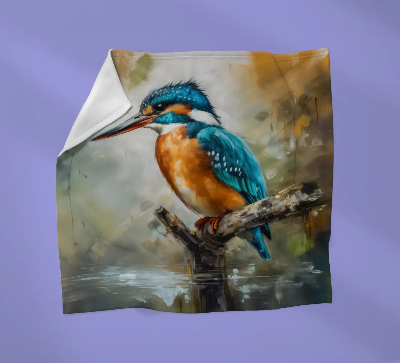 Wall-art by Imagine fleece blanket by Imagine