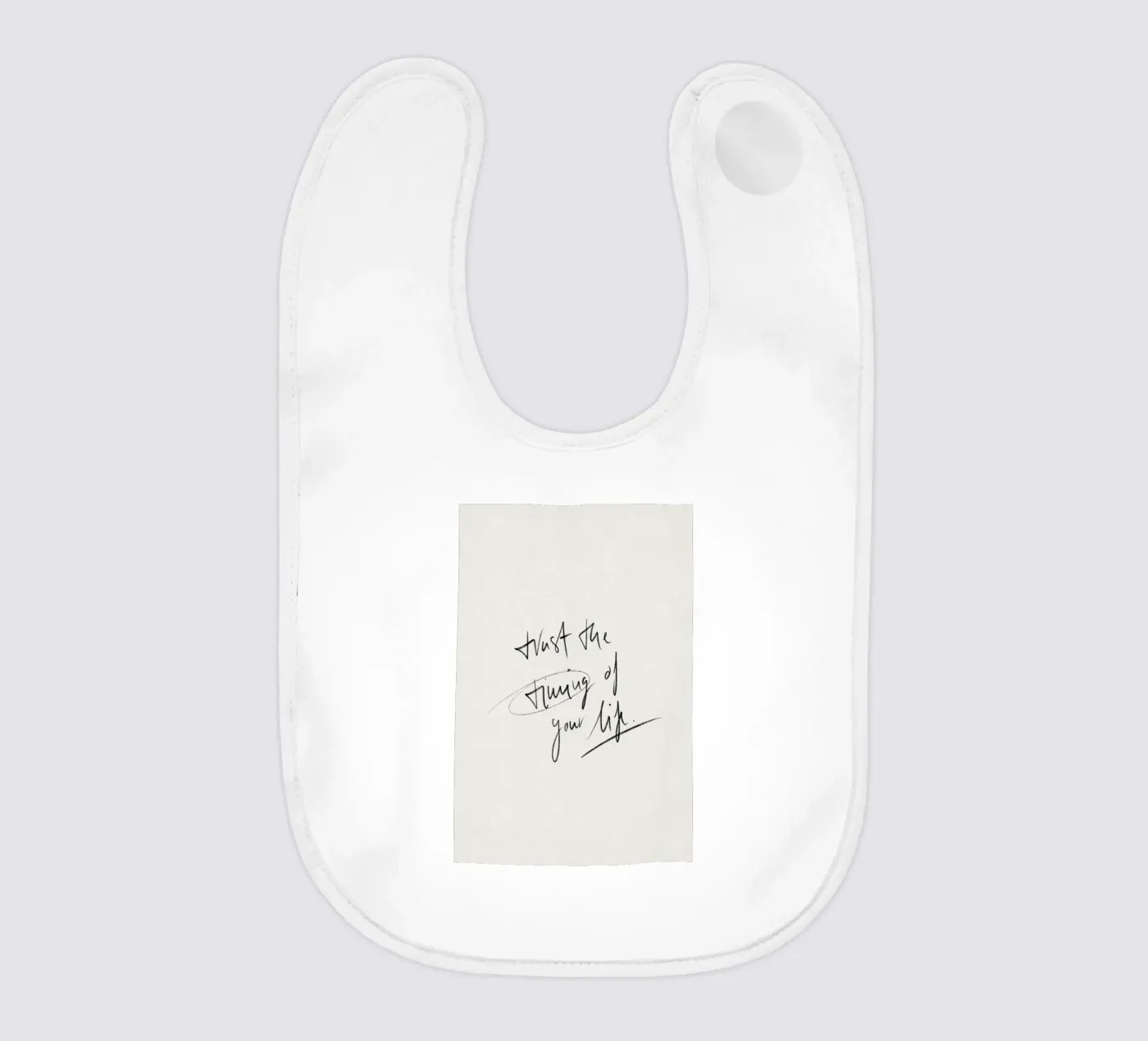 Timing Babylätzchen von KRUTH DESIGN