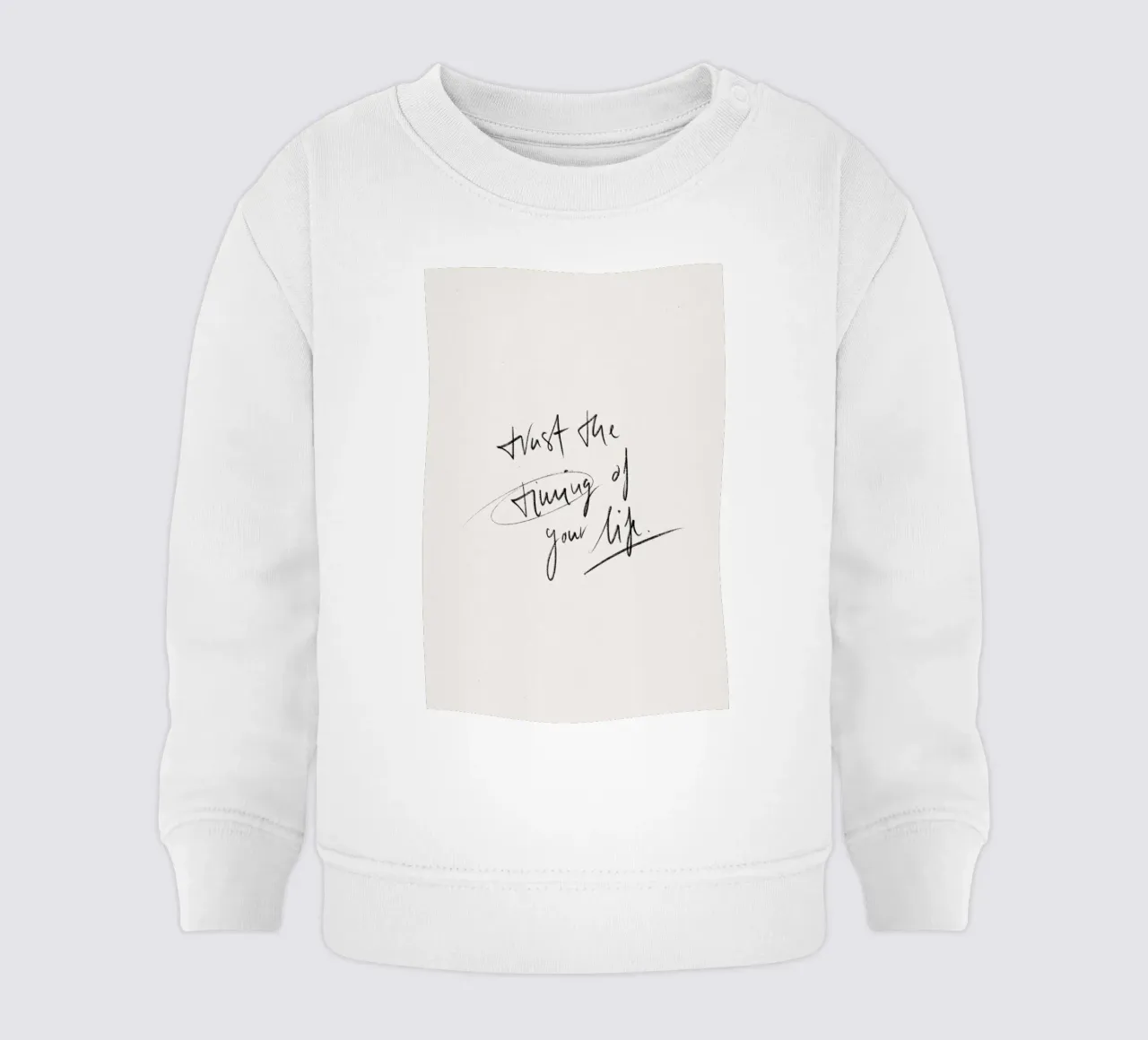 Timing felpa neonato da KRUTH DESIGN