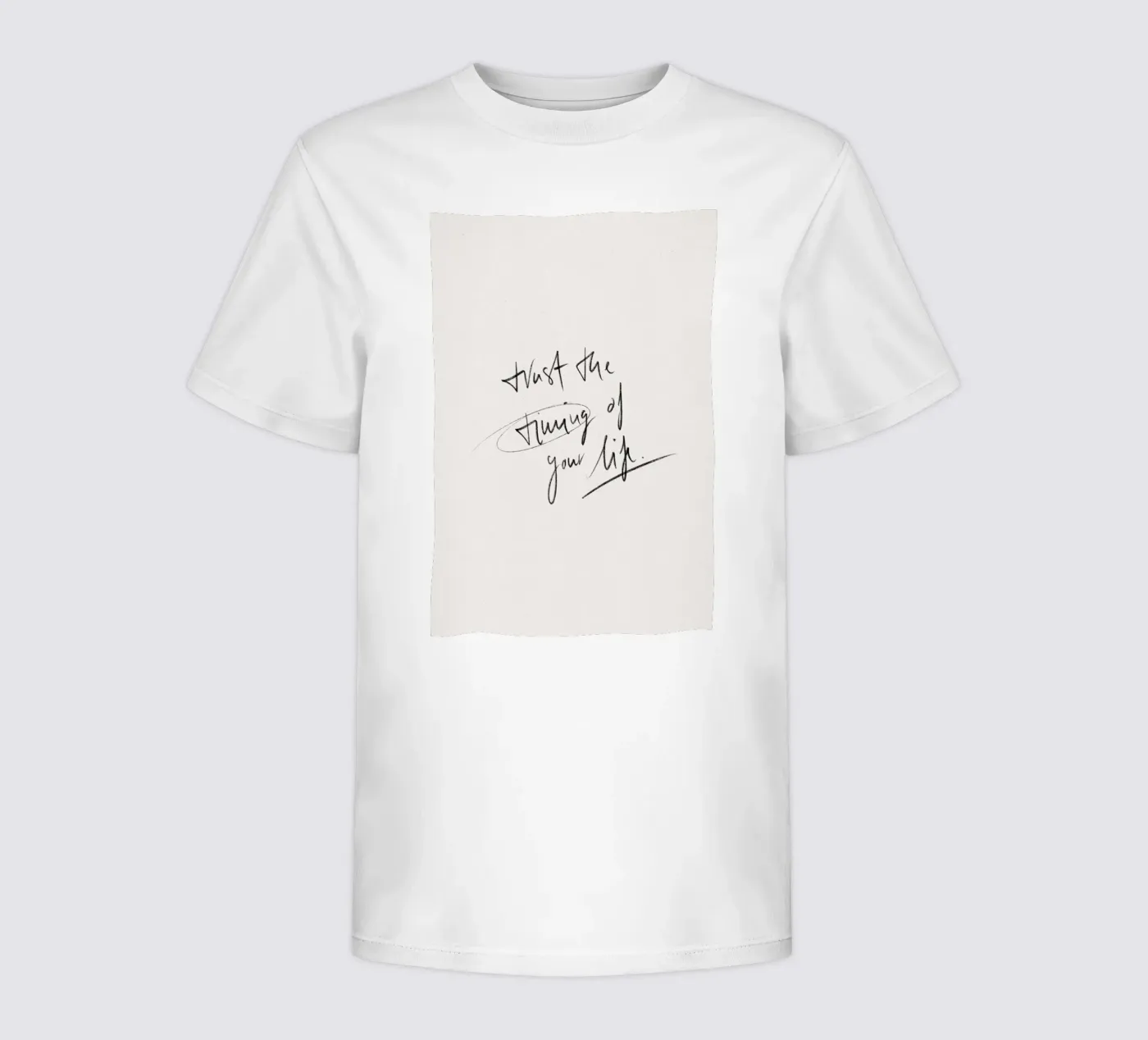 Timing kinder t-shirt van KRUTH DESIGN