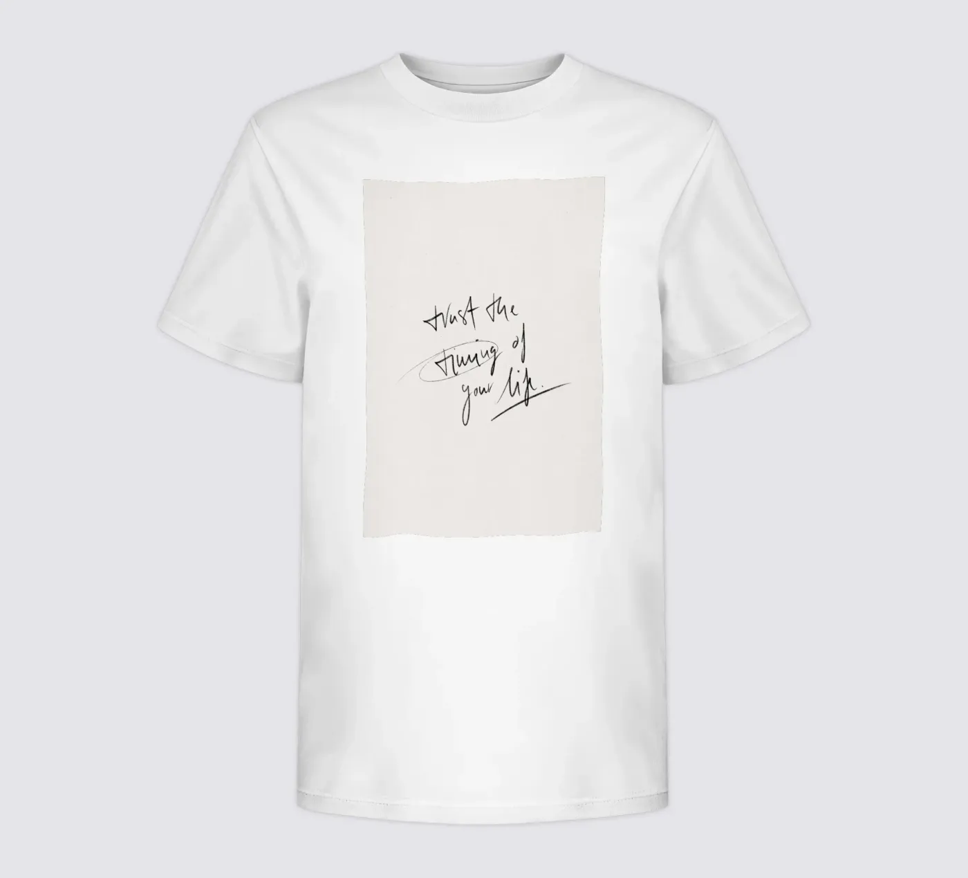 Timing kinder t-shirt van KRUTH DESIGN