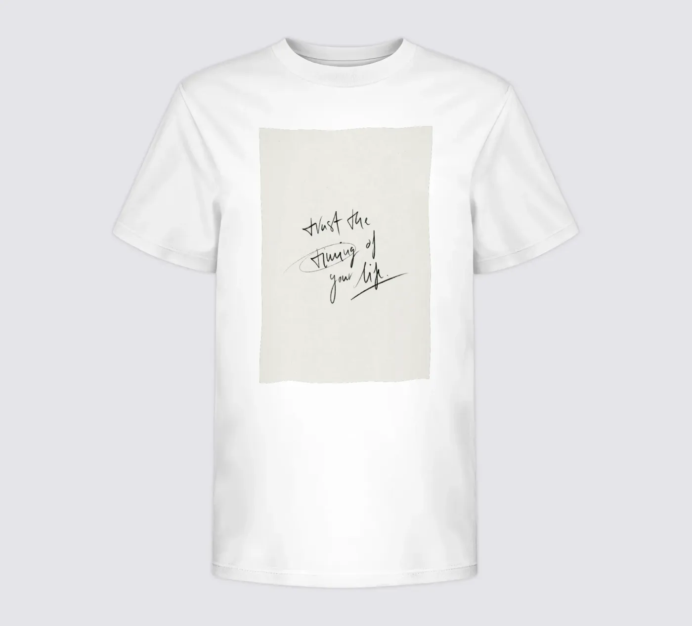Timing kinder t-shirt van KRUTH DESIGN