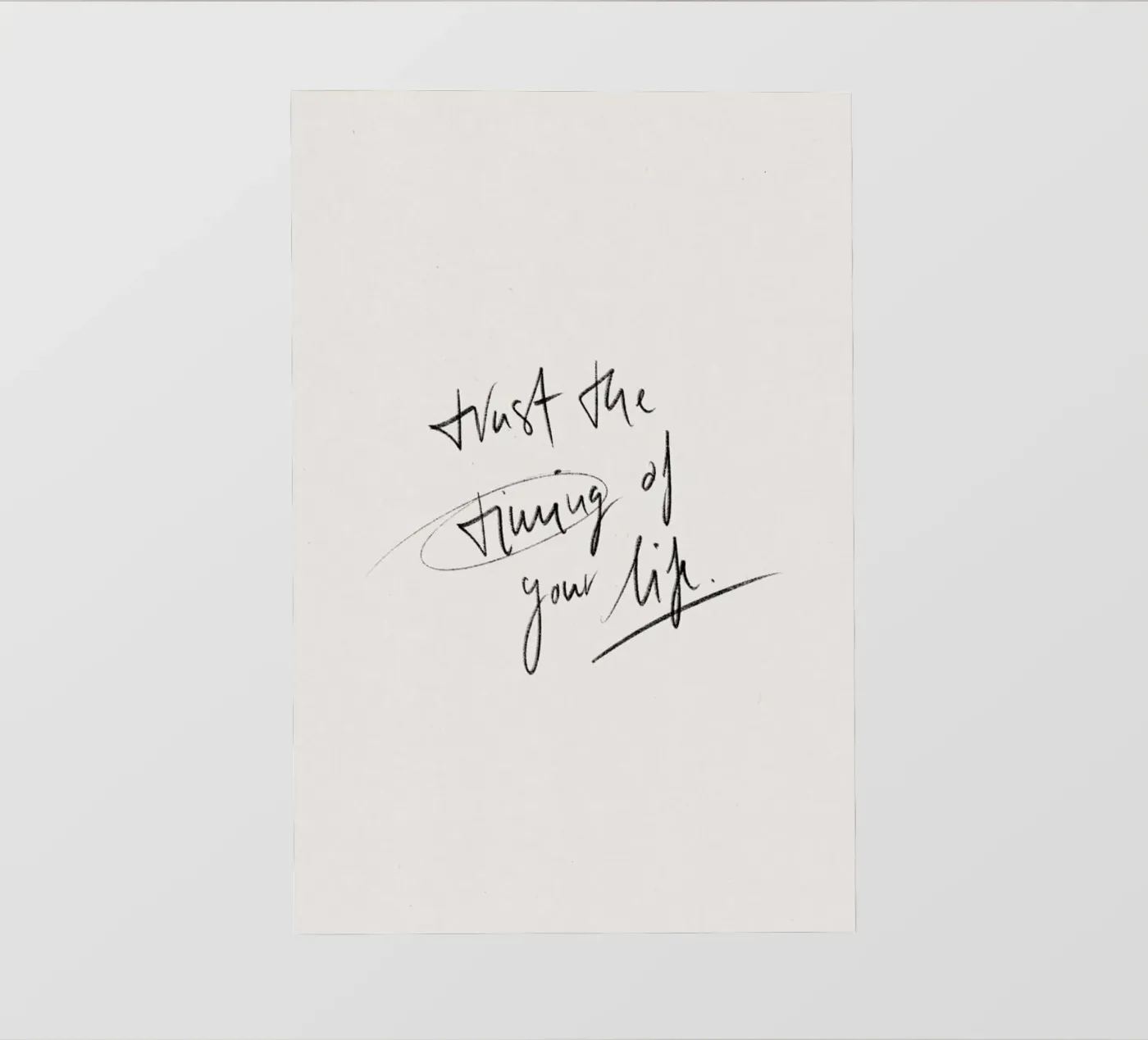 Timing pellicola backlit da KRUTH DESIGN