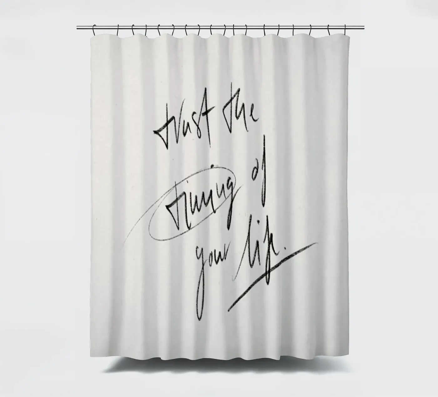Timing Duschvorhang von KRUTH DESIGN