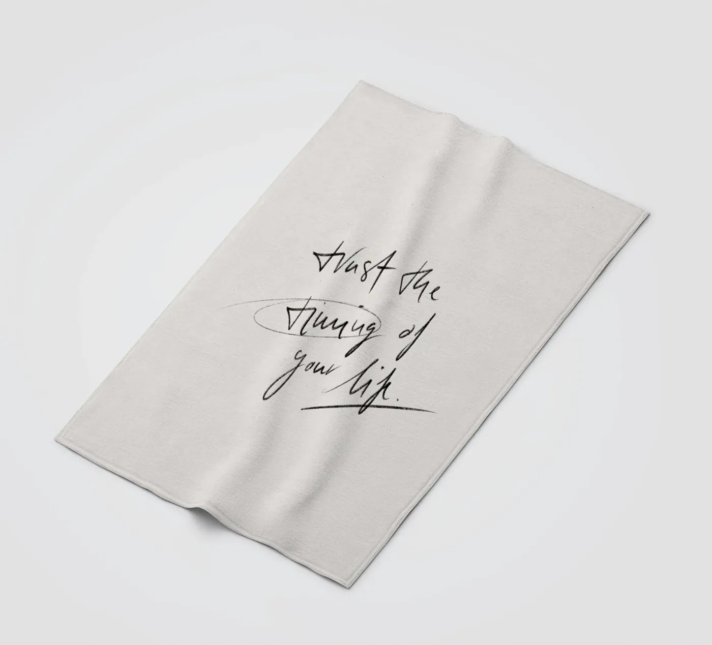 Timing Fleecedecke von KRUTH DESIGN