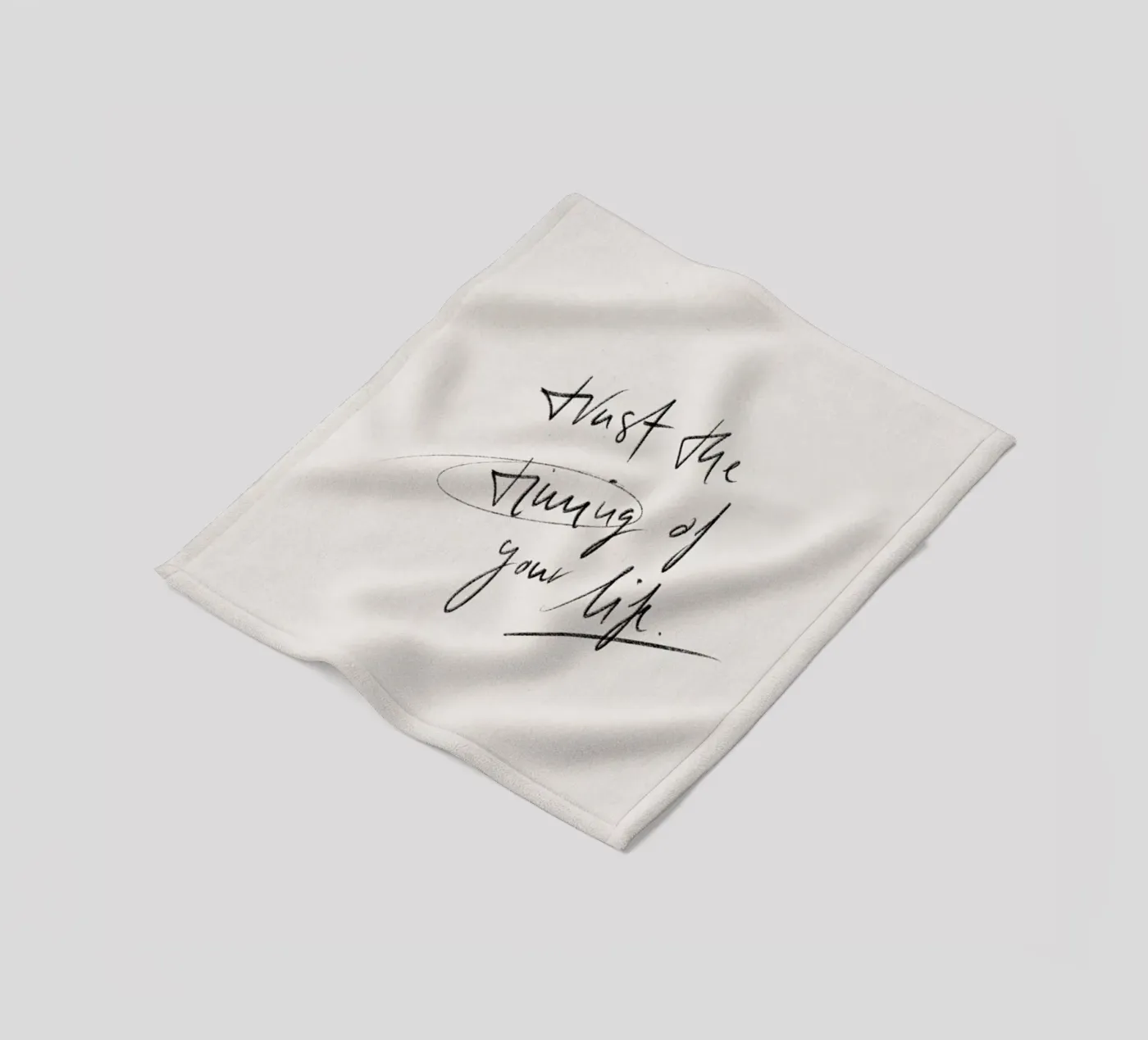 Timing Fleecedecke von KRUTH DESIGN