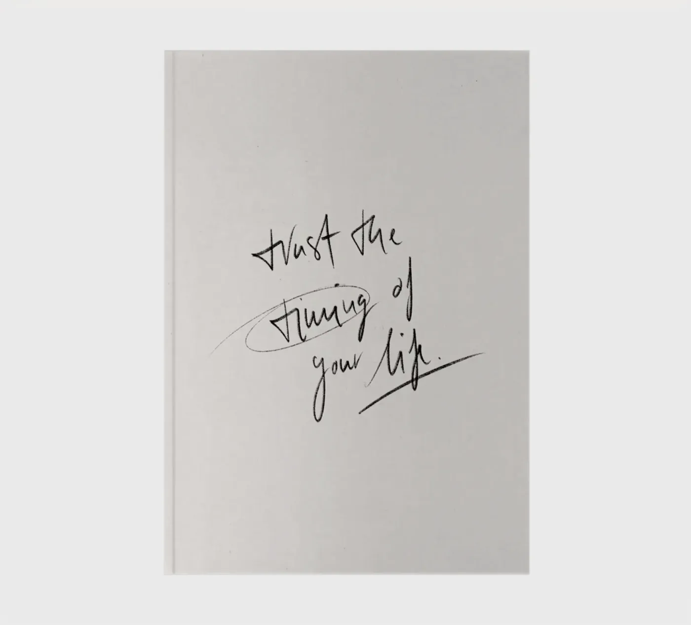 Timing notebook by KRUTH DESIGN