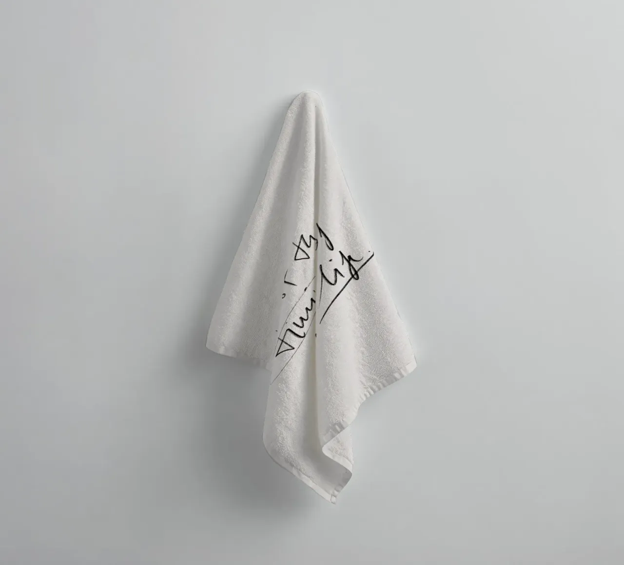 Timing towel by KRUTH DESIGN