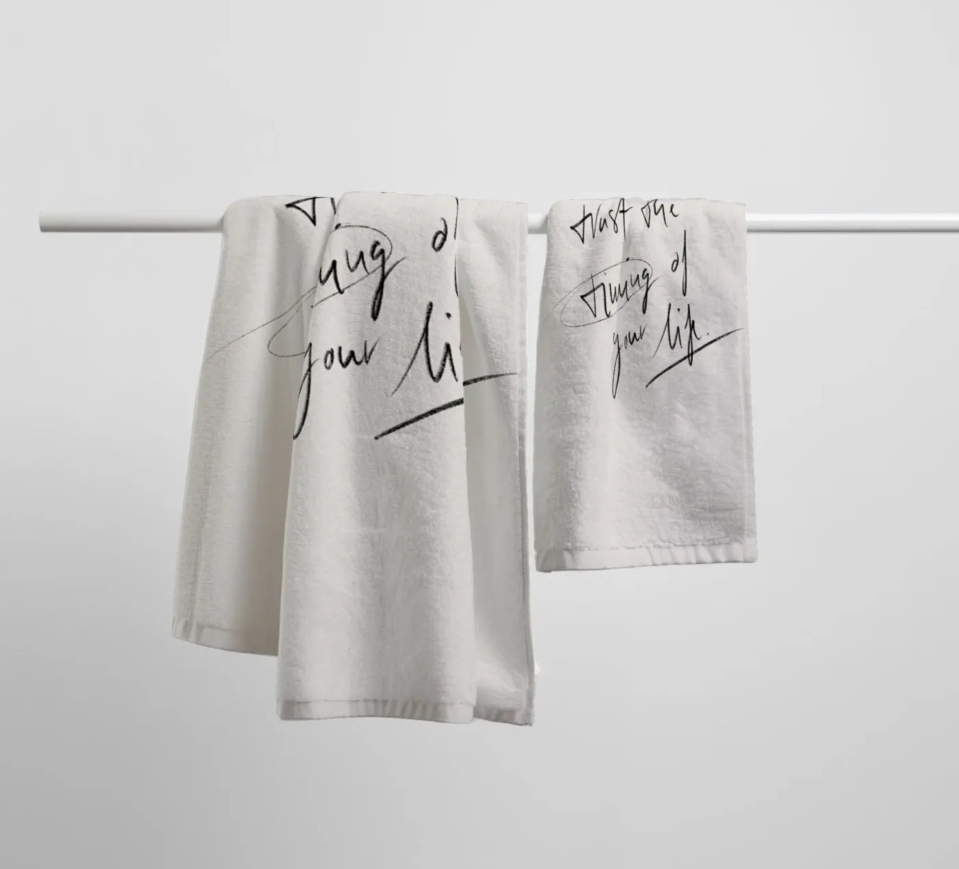 Timing towel by KRUTH DESIGN